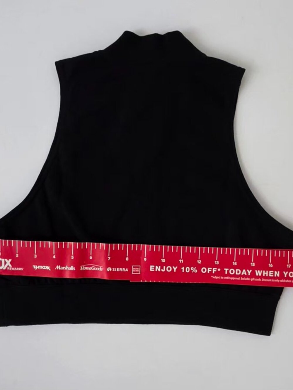 NIKE Women's Slim Cropped 1/2-Zip French Terry Tank Top - Picture 4 of 7